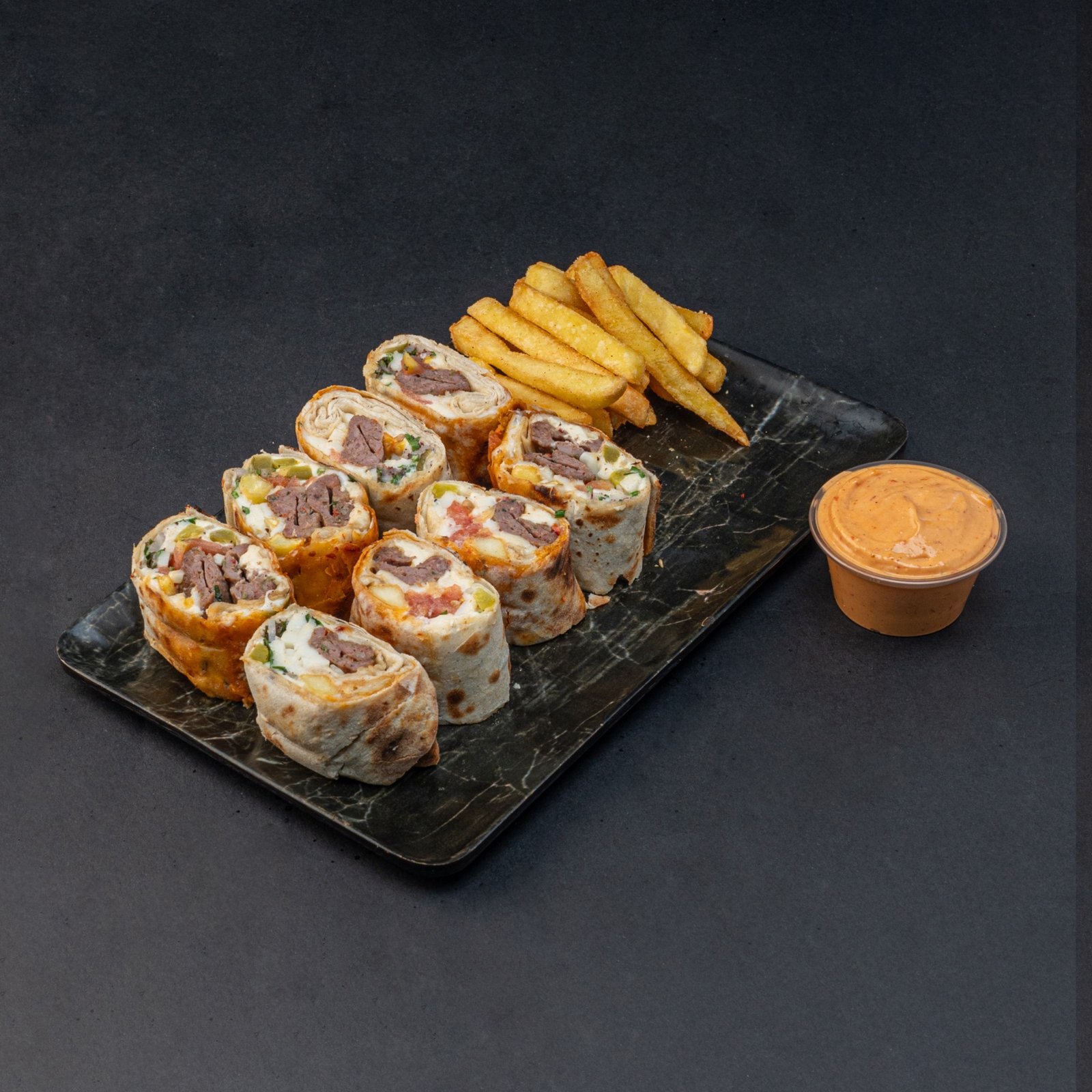 Soul meat kebab from the charcoal